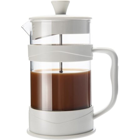 Stempelkande, Mini Stempelkande til Camping, 304 Rustfrit Stål Koldbrygget Kaffekande 350ML