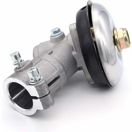 26 mm Gearhoved til buskrydder, Universelt gearhoved til buskrydder Græsslåmaskine Gearkasse til græstrimmer/motorsav (26 mm, 9 tænder rund)