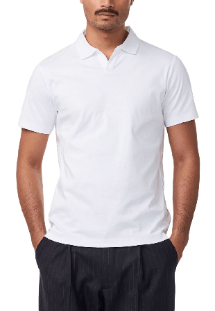 NN07 Paul SS Polo 3525 Överdelar Herr Vit XXL