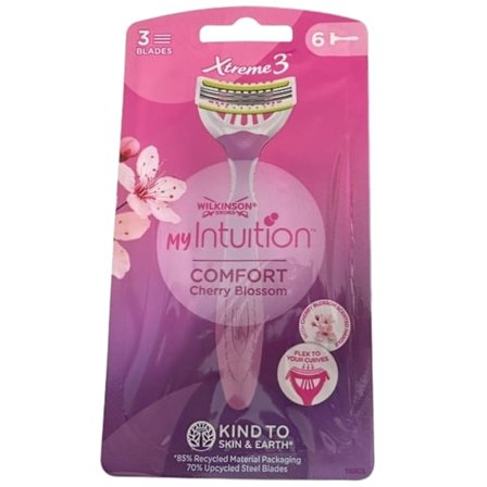 Wilkinson Intuition Comfort Rakblad/ 6-pack - Tillverkad i Tyskl