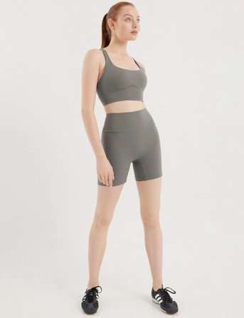 Rethinkit Studios Butter Soft Bike Short All Day - Green - XS