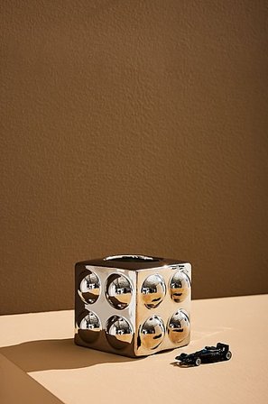 Jotex - Kleine Pot Verchroomd Verchroomd - Boo - Koop Pastill - Overig bij Jotex