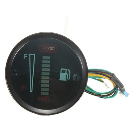 Universaali Auton Moottorin 52mm Polttoaine Mittari LED Digitaalinen Näyttö 12V Mittari Taso Vaihteisto