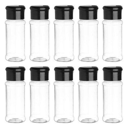 Kryddburkset med lock, 30-delars köksförvaringsbehållare för kryddor