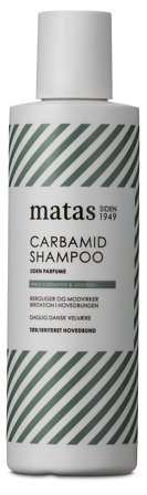3 for 2 - Matas Striber Carbamid Shampoo til Tør og Irriteret Hovedbund Uden Parfume 250 ml, Hår, Shampoo & Hårpleje, Hovedbundspleje