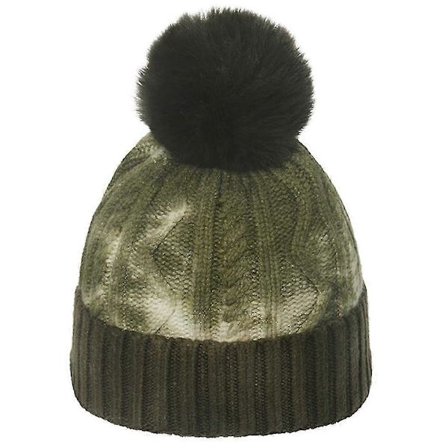 Koreansk Versjon Strikket Lue Varm Gradient Farge Beanie Lue Vinterlue Reise