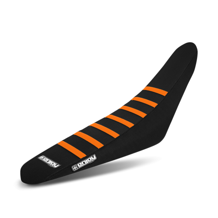 pokrowiec Enjoy Ribbed Czarny-Pomarańczowy - KTM 250 SX 2016-2018