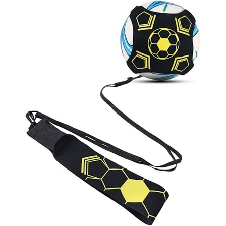 Jalkapallon potkutreenari, jalkapallon harjoitteluväline joustavalla säätövyöllä, handsfree-jalkapalloharjoitteluvälineet