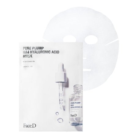 FaceD Viso Pure Plump HA4 Hyaluronic Acid Mask 1pz - Maschera Anti-età