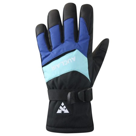 Auclair Frost Glove Junior Children ski gloves Blue L