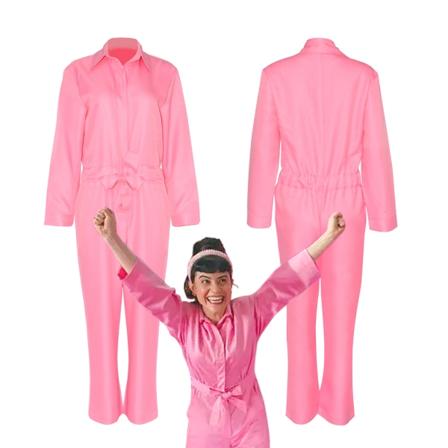 Äkta Barbie Vintage Doll jumpsuit Halloween för kvinnor och flickor Adults 2XL
