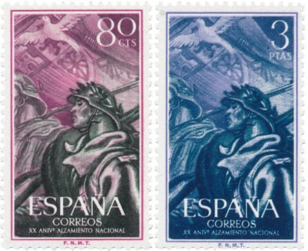 Spanien 1956 - MICHEL 1086/1087 - Postfrisk