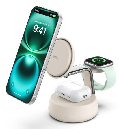 Belkin UltraCharge Pro 25w Qi2 3in1 Magnetic