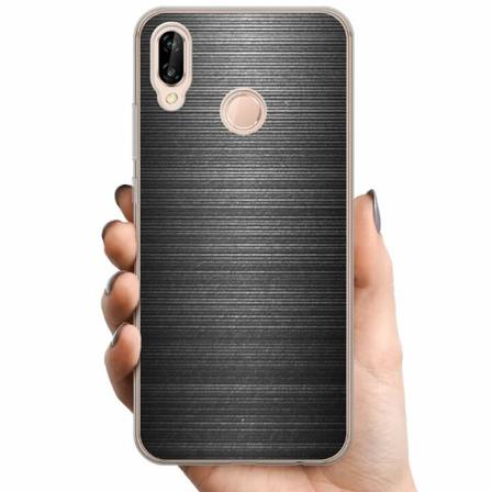 Huawei P20 Lite Tpu Mobilskal Brushed Metal