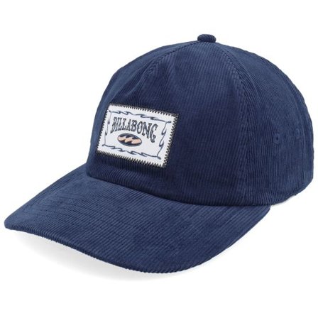 Billabong - Blå adjustable Keps - Heritage Strapback Steel Blue Dad Cap @ Hatstore