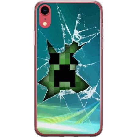 Apple iPhone XR Gjennomsiktig deksel MineCraft