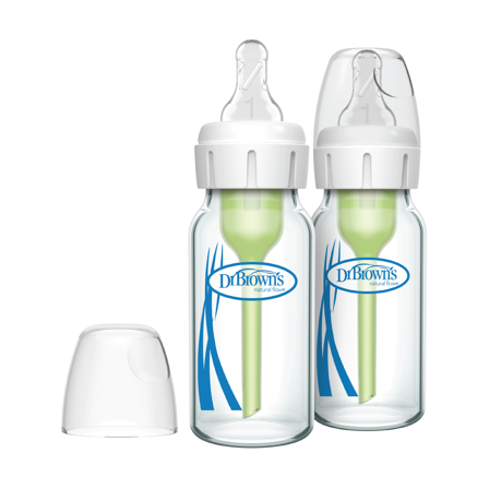 Dr. Brown's Option+ Glassflaske Standard, 2 x 120 ml
