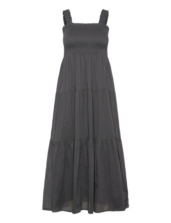 Lollys Laundry Nudall Maxi Dress Sl - Black - L