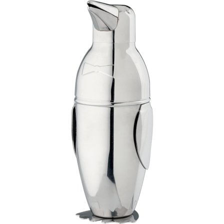 1 kpl Pingviini Cocktail Shaker, Ruostumaton Teräs, Peilipinta, Tilavuus 500 ML