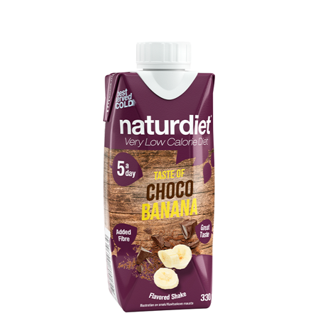 Naturdiet Måltidserstatter Shake Chocobanana 330 ml