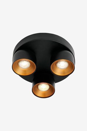 Nordlux - Spotlight Pitcher 3-Rondel - Svart - Spotlys - Fra Homeroom