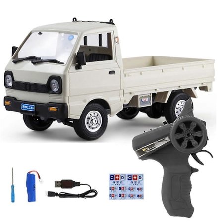2025 Ny WPL D12 Mini Drift Truck Fjernbetjening 1/16 RC Bil Til Børn Legetøjsbil