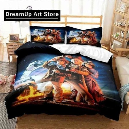 v522 Sengetøj Sci-fi Film Tilbage til Fremtiden Sengesæt Drenge Piger Twin Queen King Size Dynebetræk Pudebetræk Seng Drenge Voksen 3-delt Sengesæt