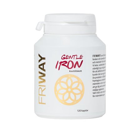 Friway Gentle Iron (Järn) 120 kapslar