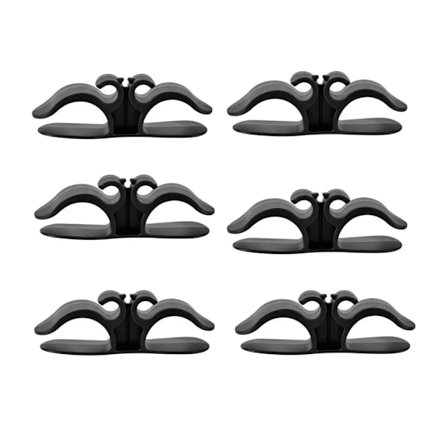 Sladdhantering Ordning och Reda Skydd Klämhållare Självhäftande Sladdvinda Krokar Airfryer Kaffemaskin Vinda Punch-fri Sladdorganisatör