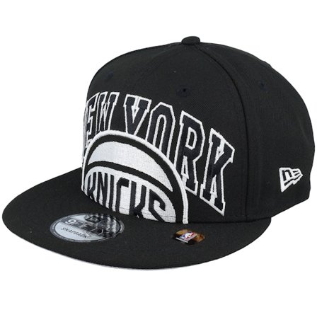 New Era - New York Knicks 9FIFTY NBA Tip Off 23 Black Snapback Snapback Black Cap - NBA @ Hatstore