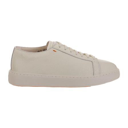 Santoni - Sneakers - Vit - Herr - Storlek: 44 Eu, Herr, Storlek: 44 EU