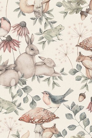 Newbie | Tapet Minou | Offwhite