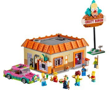 LEGO Icons The Simpsons: Krustyburgare 10352