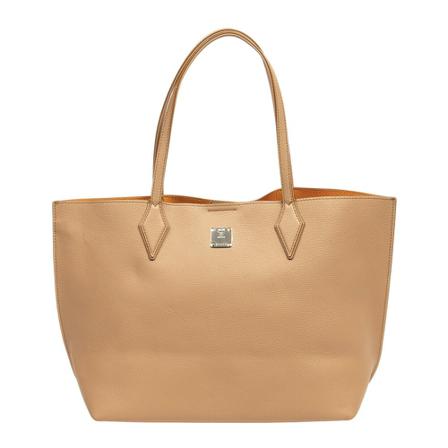 MCM Pre-owned, Pre-owned Tote Bags Oranje, unisex, Maat:ONE Size