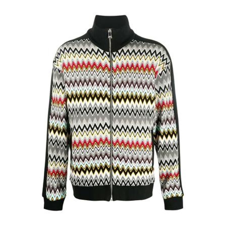 Missoni, Round Neck Sweatshirt Szary, Mężczyzna, Rozmiar: S