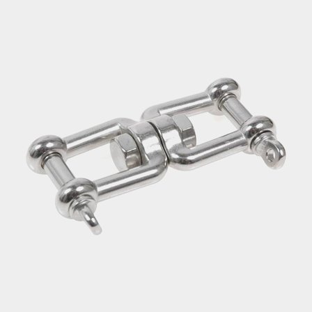 Swivel fork to fork 1852-Marine, stainless, Ø8 mm, 94 mm