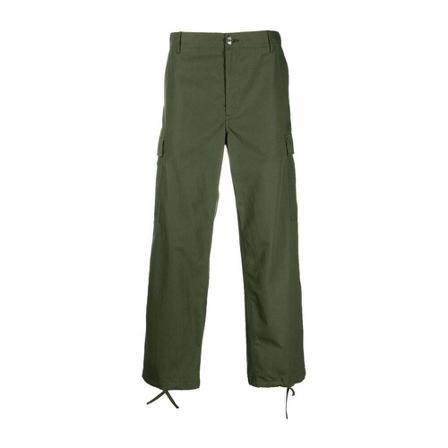 Kenzo, Straight Trousers Groen, Dames, Maat:L