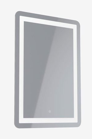 EGLO - Spejl Buenavista 1 70x50 - Sølvfarvet - Badeværelsesbelysning - Fra Homeroom