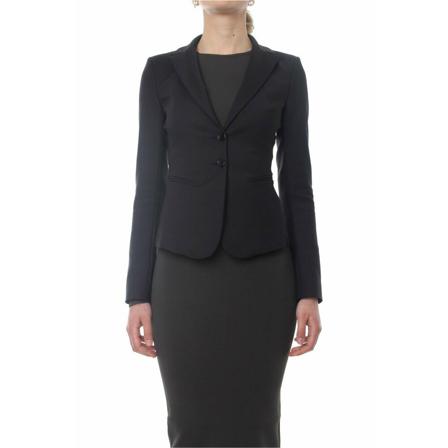 Patrizia Pepe, Jackets Czarny, Kobieta, Rozmiar: S