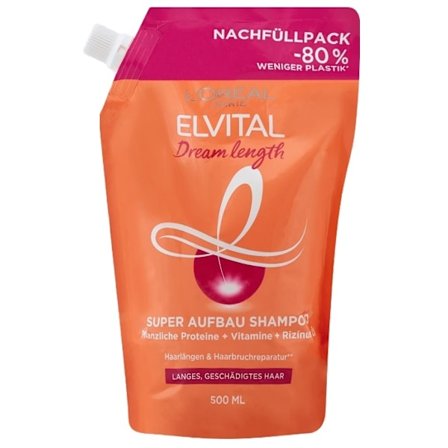 L'Oréal Elvital/ Drömlängd Schampotillsats/ 500 ml (TYSK PRODUKT