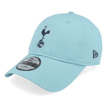 New Era - Football Blå unconstructed Kasket - Tottenham Hotspur Seasonal 9TWENTY Light Blue/Navy Dad Cap @ Hatstore