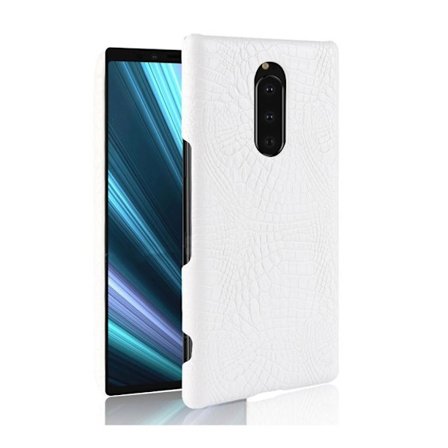 Croco Sony Xperia XZ4 skal - Vit