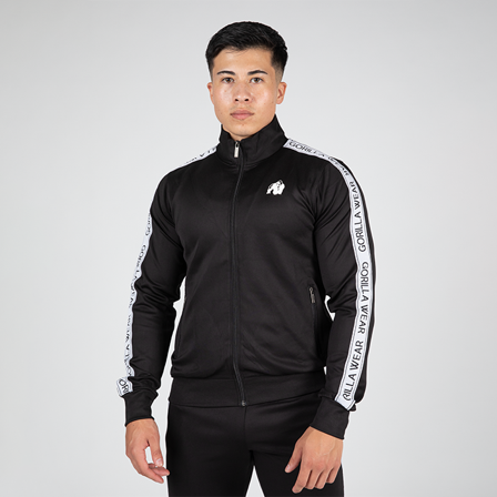 Gorilla Wear Delaware Track Jacket, Black