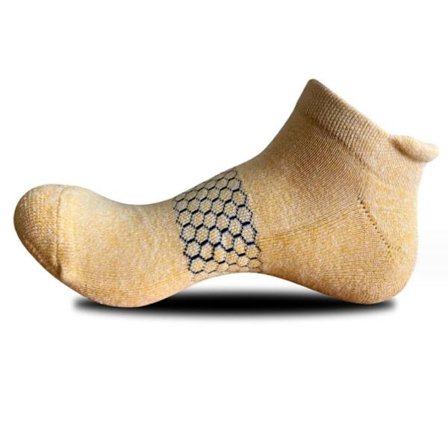 2 par Ankelsokker herre Turstrømper GUL