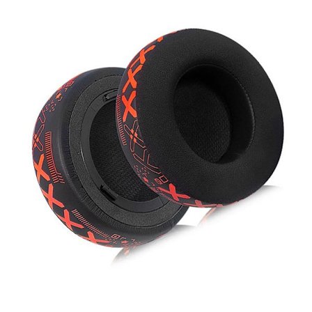 Yhteensopiva Corsair Virtuoso RGB -kuulokkeiden kanssa, 2 kpl korvatyynyjä Orange