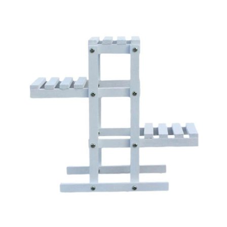 3-vånings Trä Hylla Vertikal Blomsterställning för Trädgård Uteplats Balkong Sovrum Kontor - SFYGV