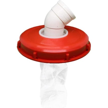 Regnvandsfilterdæksel, vaskbart nylon Ibc-filter, Ibc-låg Filterdæksel 163mm/245mm Filterdæksel til Ea Tank