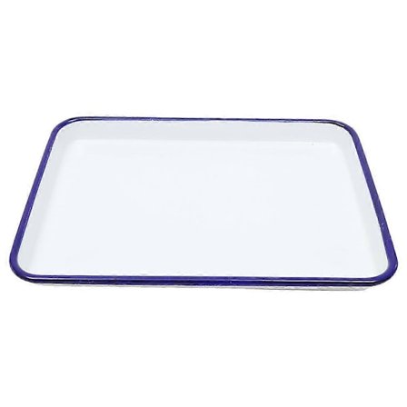 Emajl Bakplåt Rostningsplåt Återanvändbar Tvättbar Bakplåt Ugnsplåt