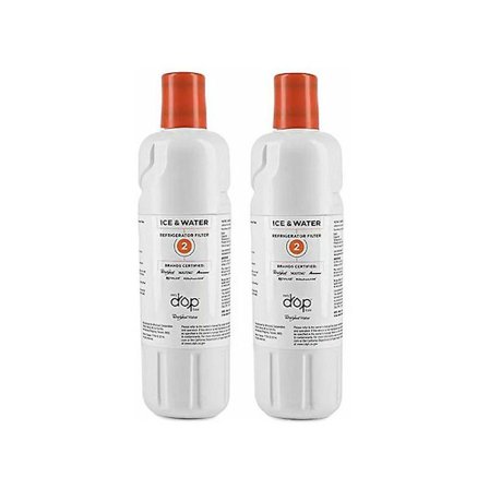 2-pack Everydrop by Whirlpool is- och vattenfilter 2 för kylskåp, Edr2rxd2