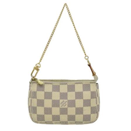 Louis Vuitton Vintage Pre-ownedCanvaslouis-vuitton-bags Hvid, Dame Vintage Tasker, Størrelse: ONE Size